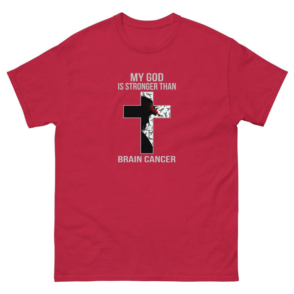 Brain Cancer My God Tee - JohnVsGBMCardinalS