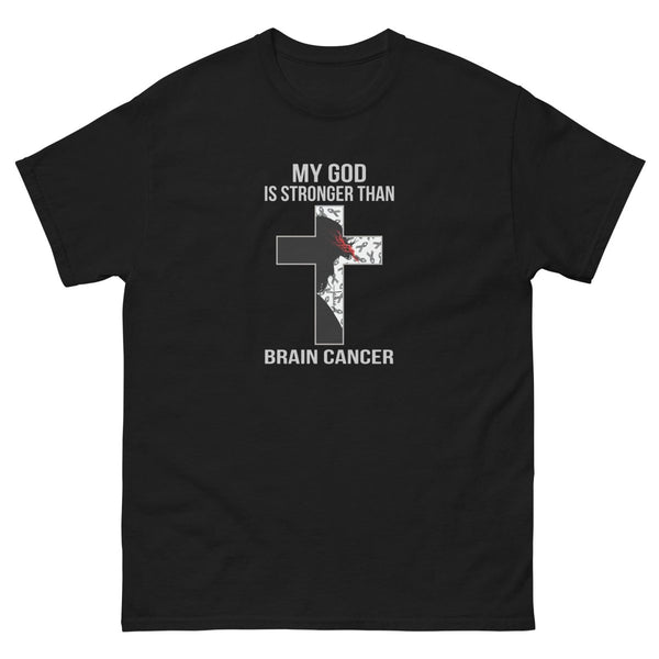 Brain Cancer My God Tee - JohnVsGBMBlackS