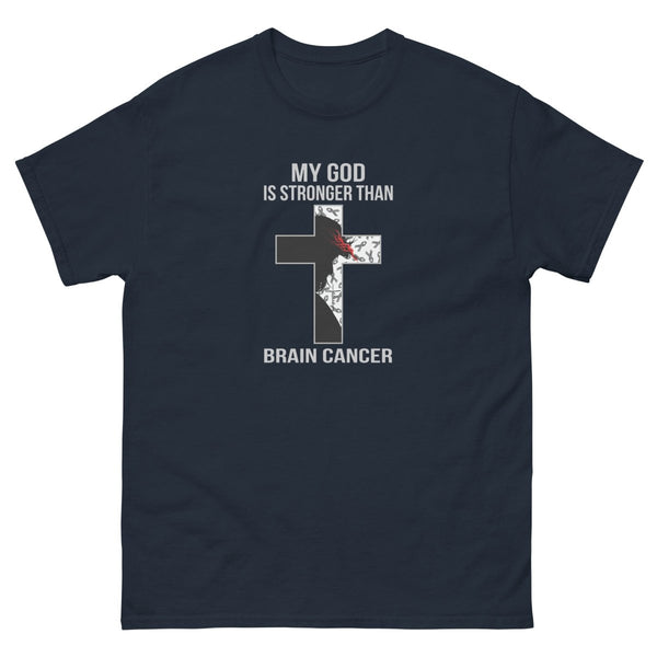 Brain Cancer My God Tee - JohnVsGBMNavyS