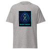 Brain Cancer Neon Brain Tee - JohnVsGBMSport GreyS