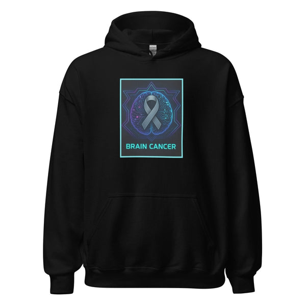 Brain Cancer Neon Branish Hoodie - JohnVsGBMBlackS