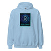 Brain Cancer Neon Branish Hoodie - JohnVsGBMLight BlueS
