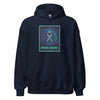 Brain Cancer Neon Branish Hoodie - JohnVsGBMNavyS