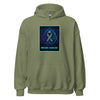 Brain Cancer Neon Branish Hoodie - JohnVsGBMMilitary GreenS