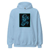 Brain Cancer Neon Double Hoodie - JohnVsGBMLight BlueS