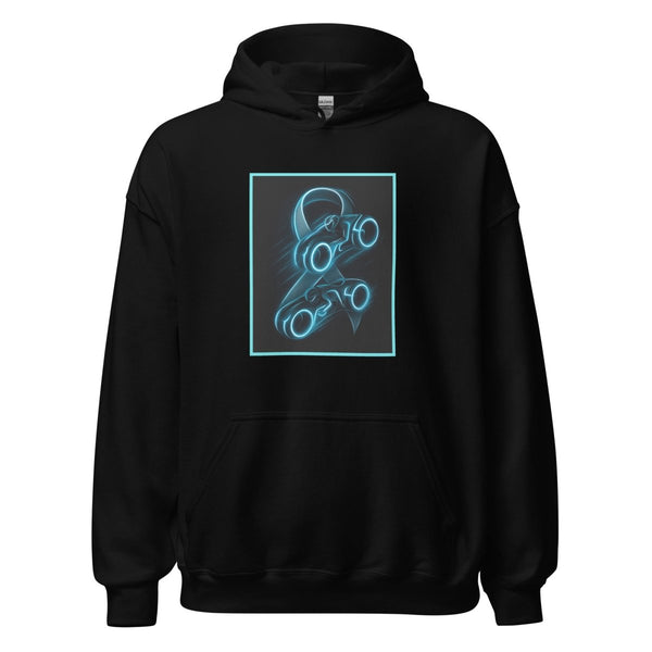 Brain Cancer Neon Double Hoodie - JohnVsGBMBlackS