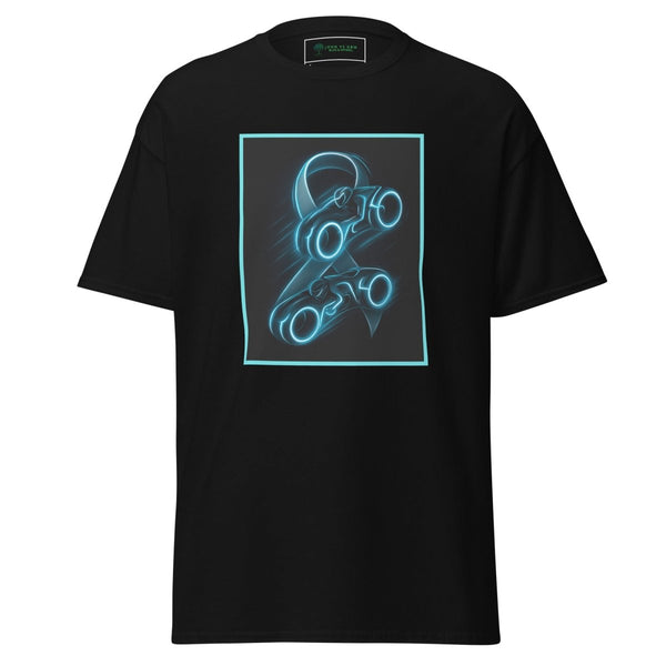 Brain Cancer Neon Duel Bike Tee - JohnVsGBMBlackS