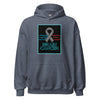 Brain Cancer Neon Duel Hoodie - JohnVsGBMHeather Sport Dark NavyS