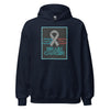 Brain Cancer Neon Duel Hoodie - JohnVsGBMNavyS