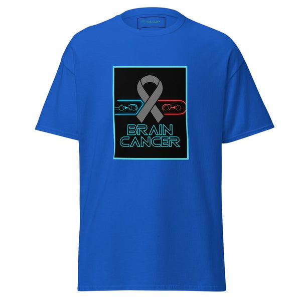 Brain Cancer Neon Duel Tee - JohnVsGBMRoyalS