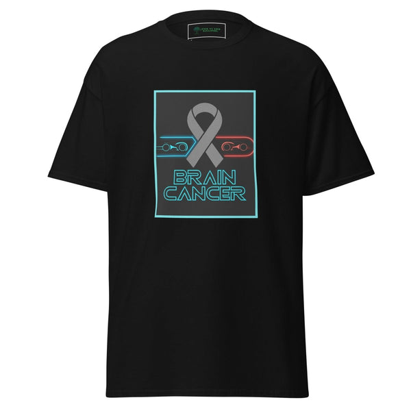Brain Cancer Neon Duel Tee - JohnVsGBMBlackS