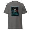 Brain Cancer Neon Duel Tee - JohnVsGBMCharcoalS