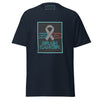 Brain Cancer Neon Duel Tee - JohnVsGBMNavyS