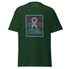 Brain Cancer Neon Duel Tee - JohnVsGBMForest GreenS