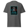 Brain Cancer Neon Duel Tee - JohnVsGBMDark HeatherS
