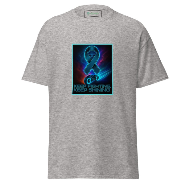 Brain Cancer Neon Fighting Tee - JohnVsGBMSport GreyS