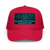 Brain Cancer Neon GBM Warrior Trucker Hat - JohnVsGBMRed