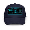Brain Cancer Neon Glioblastoma Trucker Hat - JohnVsGBMNavy