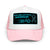 Brain Cancer Neon Glioblastoma Trucker Hat - JohnVsGBMLight Pink / White / Light Pink
