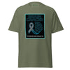 Brain Cancer Neon Hashtag Tee - JohnVsGBMMilitary GreenS