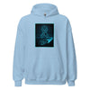 Brain Cancer Neon Landscape Hoodie - JohnVsGBMLight BlueS