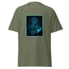 Brain Cancer Neon Landscape Tee - JohnVsGBMMilitary GreenS