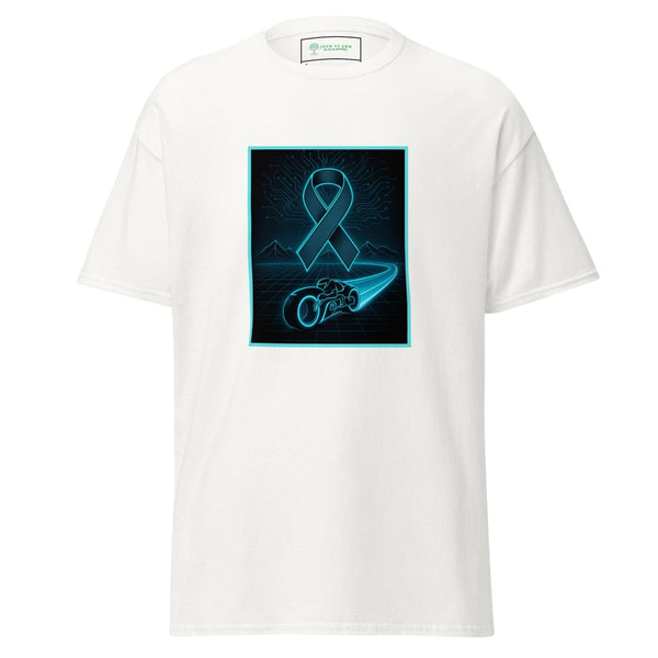 Brain Cancer Neon Landscape Tee - JohnVsGBMWhiteS