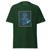 Brain Cancer Neon Landscape Tee - JohnVsGBMForest GreenS