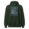 Brain Cancer Neon Moon Hoodie - JohnVsGBMForest GreenS