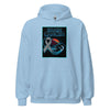 Brain Cancer Neon Moon Hoodie - JohnVsGBMLight BlueS