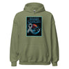 Brain Cancer Neon Moon Hoodie - JohnVsGBMMilitary GreenS