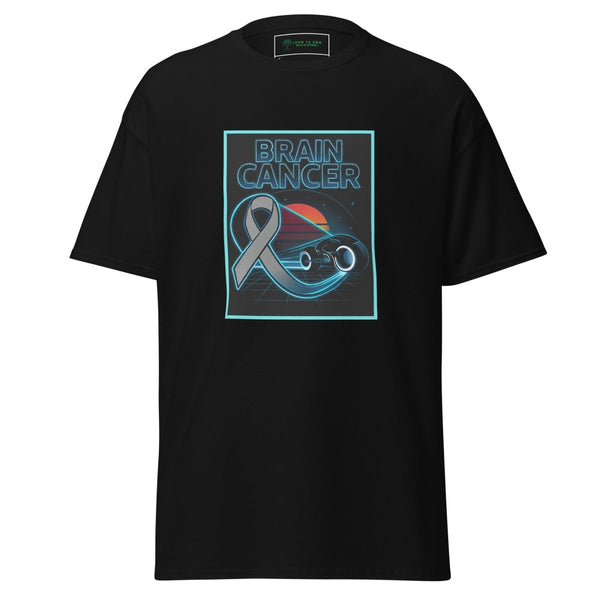 Brain Cancer Neon Moon Tee - JohnVsGBMBlackS