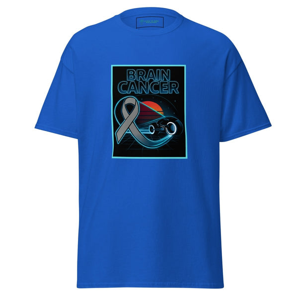 Brain Cancer Neon Moon Tee - JohnVsGBMRoyalS