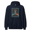 Brain Cancer Neon Races Hoodie - JohnVsGBMNavyS