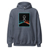 Brain Cancer Neon Races Hoodie - JohnVsGBMHeather Sport Dark NavyS