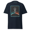 Brain Cancer Neon Racing Tee - JohnVsGBMNavyS
