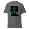 Brain Cancer Neon Racing Tee - JohnVsGBMCharcoalS