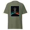 Brain Cancer Neon Racing Tee - JohnVsGBMMilitary GreenS