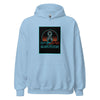 Brain Cancer Neon Retro Hoodie - JohnVsGBMLight BlueS