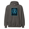 Brain Cancer Neon Ribbon Hoodie - JohnVsGBMCharcoalS