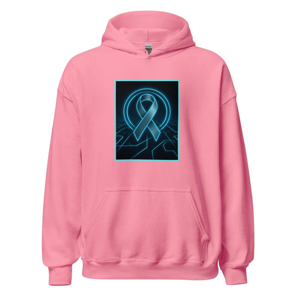 Brain Cancer Neon Ribbon Hoodie - JohnVsGBMAzaleaS
