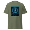 Brain Cancer Neon Ribbon Tee - JohnVsGBMMilitary GreenS