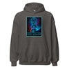 Brain Cancer Neon Skull Hoodie - JohnVsGBMCharcoalS