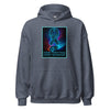 Brain Cancer Neon Skull Hoodie - JohnVsGBMHeather Sport Dark NavyS