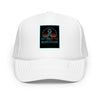 Brain Cancer Neon Survivor Trucker Hat - JohnVsGBMWhite