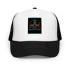 Brain Cancer Neon Survivor Trucker Hat - JohnVsGBMBlack / White / Black