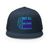 Brain Cancer Neon Trucker Cap - JohnVsGBMNavy