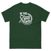 Brain Cancer Nobody Fights Tee - JohnVsGBMForest GreenS