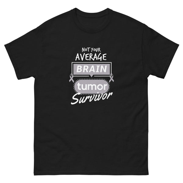 Brain Cancer Not Average Tee - JohnVsGBMBlackS