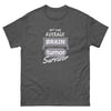 Brain Cancer Not Average Tee - JohnVsGBMDark HeatherS